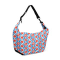 Crescent bag African Two Tone