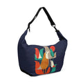 Crescent bag Birds Family