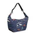 Crescent bag Blue Garden