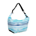 Crescent bag Blue Lines