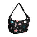 Crescent bag Gentle Garden