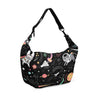 Crescent bag Space Pets