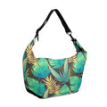 Crescent bag Summer leaves