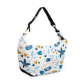 Crescent bag White Pattern
