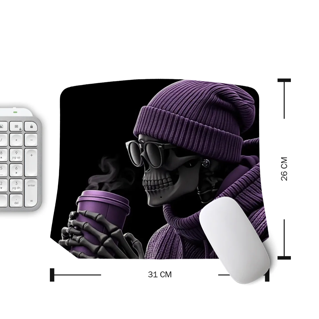 شخصية هيكل عظمي design printed on a accessories — ECADRA