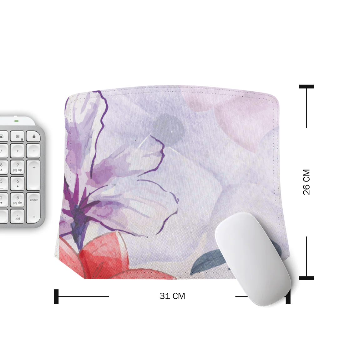 ورد مرسوم الوان مائيه design printed on a accessories — ECADRA