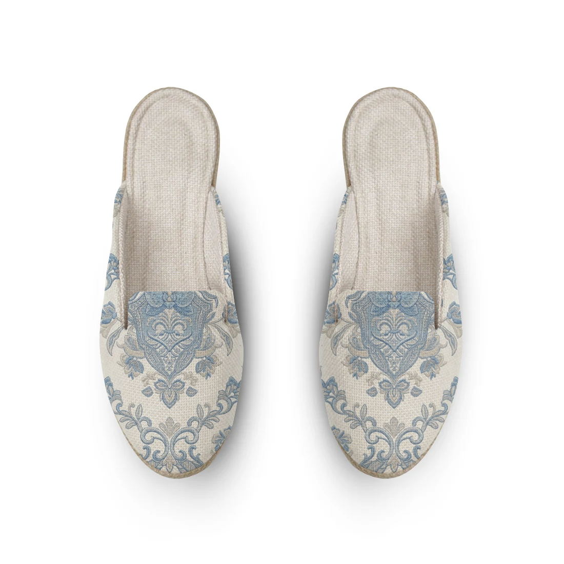 نقش الاوركيد الفاخر design printed on a footwear — ECADRA