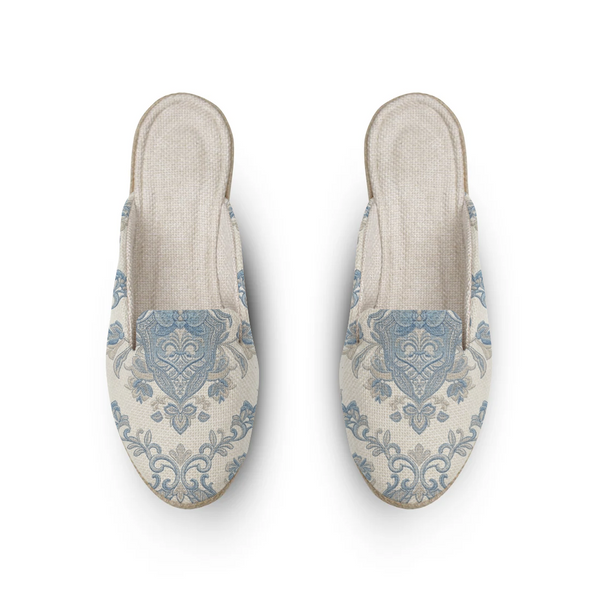 نقش الاوركيد الفاخر design printed on a footwear — ECADRA