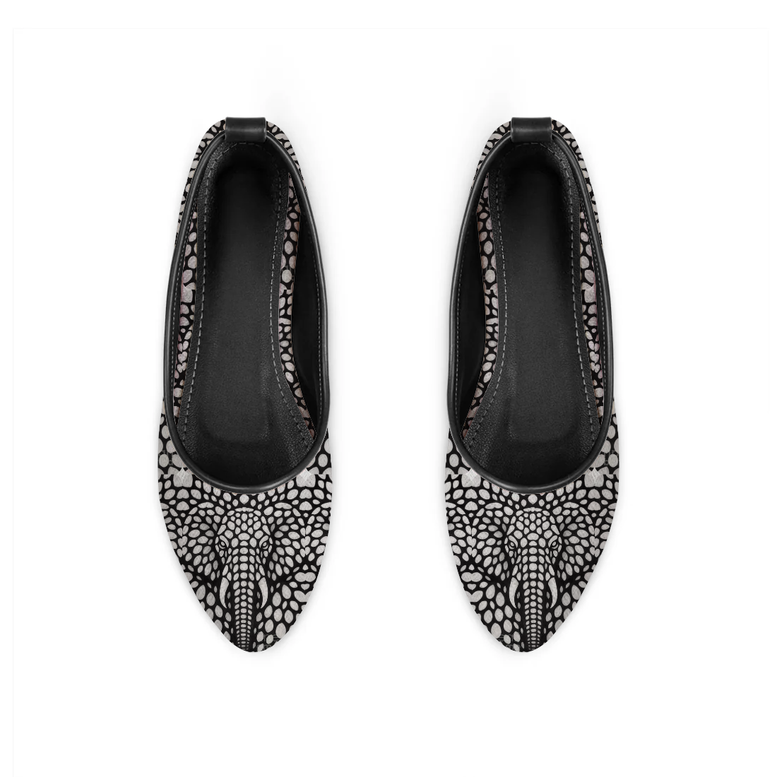 جميل design printed on a footwear — ECADRA