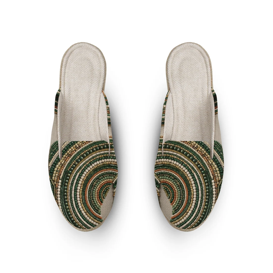 رقه design printed on a footwear — ECADRA