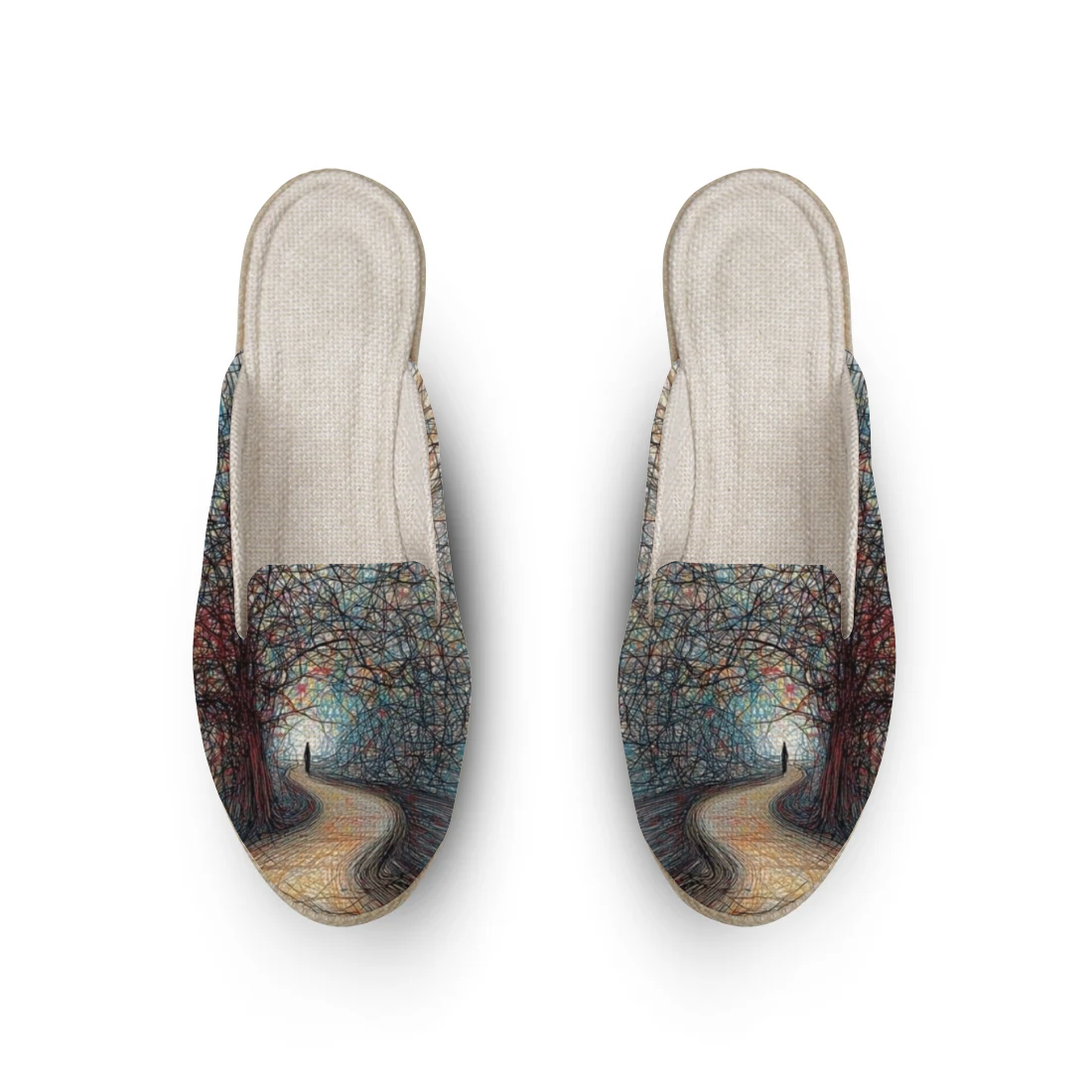 شوز design printed on a footwear — ECADRA