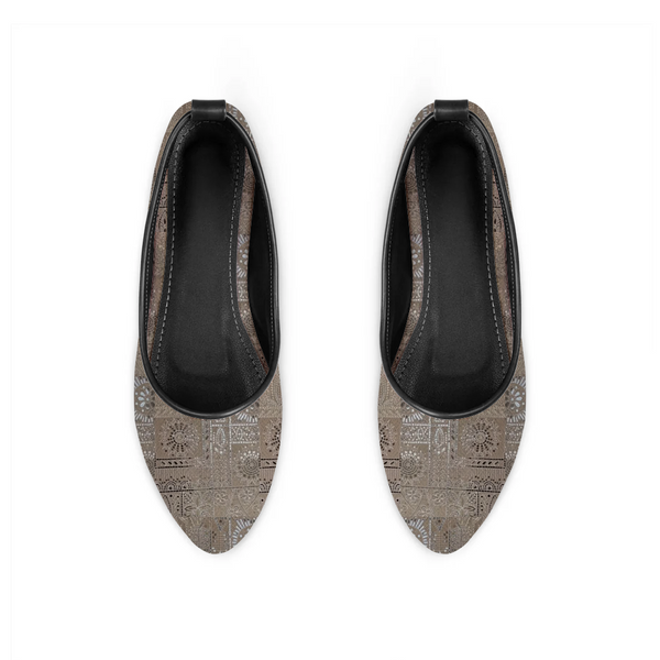 رقه design printed on a footwear — ECADRA