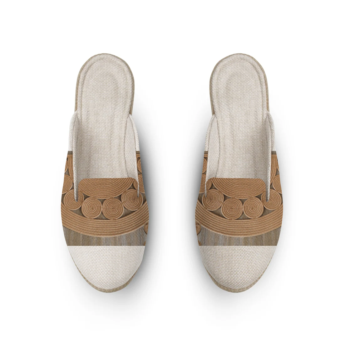 رقه design printed on a footwear — ECADRA