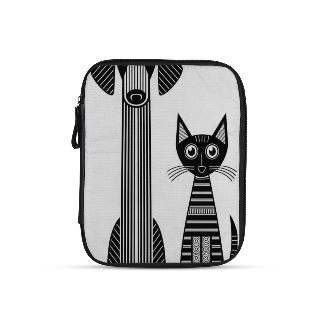 قطه وكلب design printed on a tablet sleeves — ECADRA