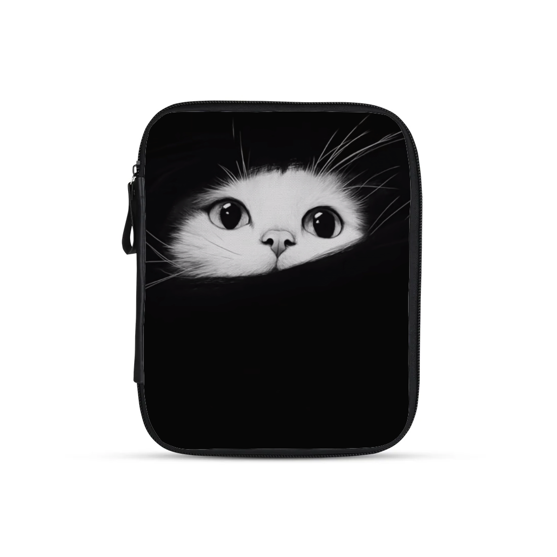 قطتى design printed on a tablet sleeves — ECADRA