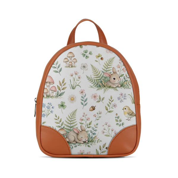 cute rabbit design printed on a backpacks — ECADRA