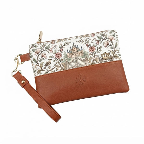 Toiletry Pouch Fairytale Castle Soft Floral