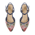 DB Closed Strap Sandal Watercolor gentle