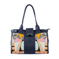 DB Double Handle Large Bag Abstract