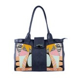 DB Double Handle Large Bag Abstract - CANVAEGYPT