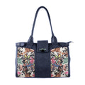 DB Double Handle Large Bag Floral Skins