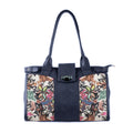 DB Double Handle Large Bag Floral Skins