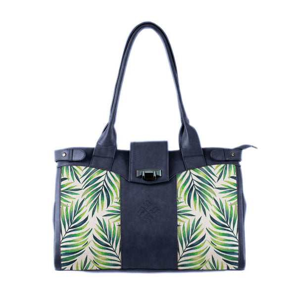 DB Double Handle Large Bag Palm - CANVAEGYPT