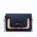 DB Mini Embossed Chain Bag Rose Floral