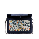 DB Mini Embossed Chain Bag Sand Brushes - CANVAEGYPT