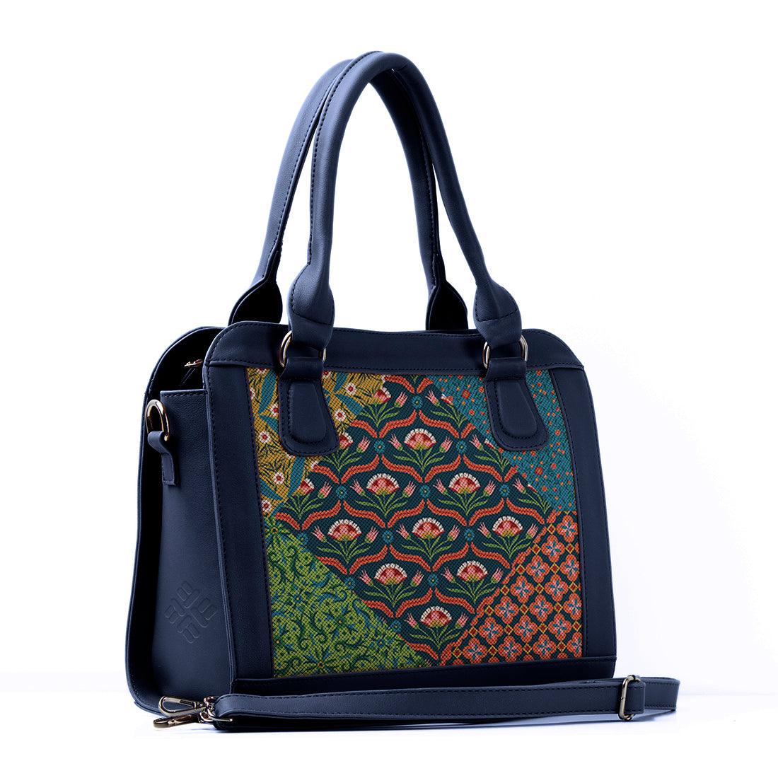 DB Travel Hobo Bag Flowers Pattern - CANVAEGYPT