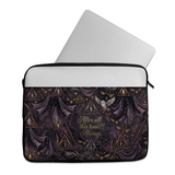 Death hallows design printed on a laptop sleeves — ECADRA