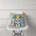 Decorative Pillow Adorable Cute Puppy