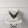 Decorative Pillow Black Angel