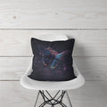 Decorative Pillow Butterfly Glowing