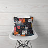 Decorative Pillow Cat Pattern