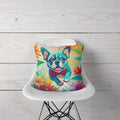 Decorative Pillow Cute Happy Puppy