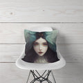 Decorative Pillow Dark Witch