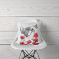 Decorative Pillow Dog Love