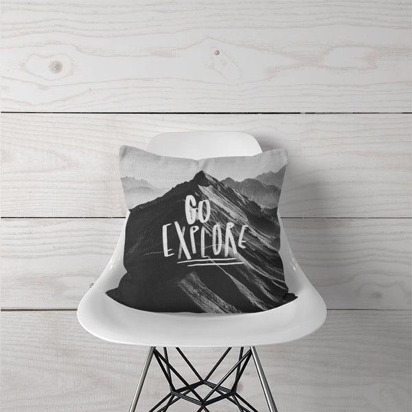 Decorative Pillow Go Explore - CANVAEGYPT