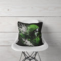 Decorative Pillow Green Arrow