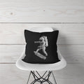 Decorative Pillow Kickflip in space