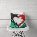 Decorative Pillow Palestine heart