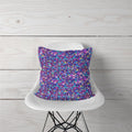 Decorative Pillow Purple Pattern