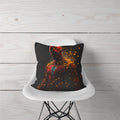Decorative Pillow Red Tornado