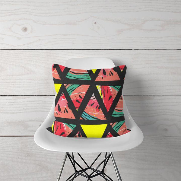 Decorative Pillow Watermelon Black - CANVAEGYPT