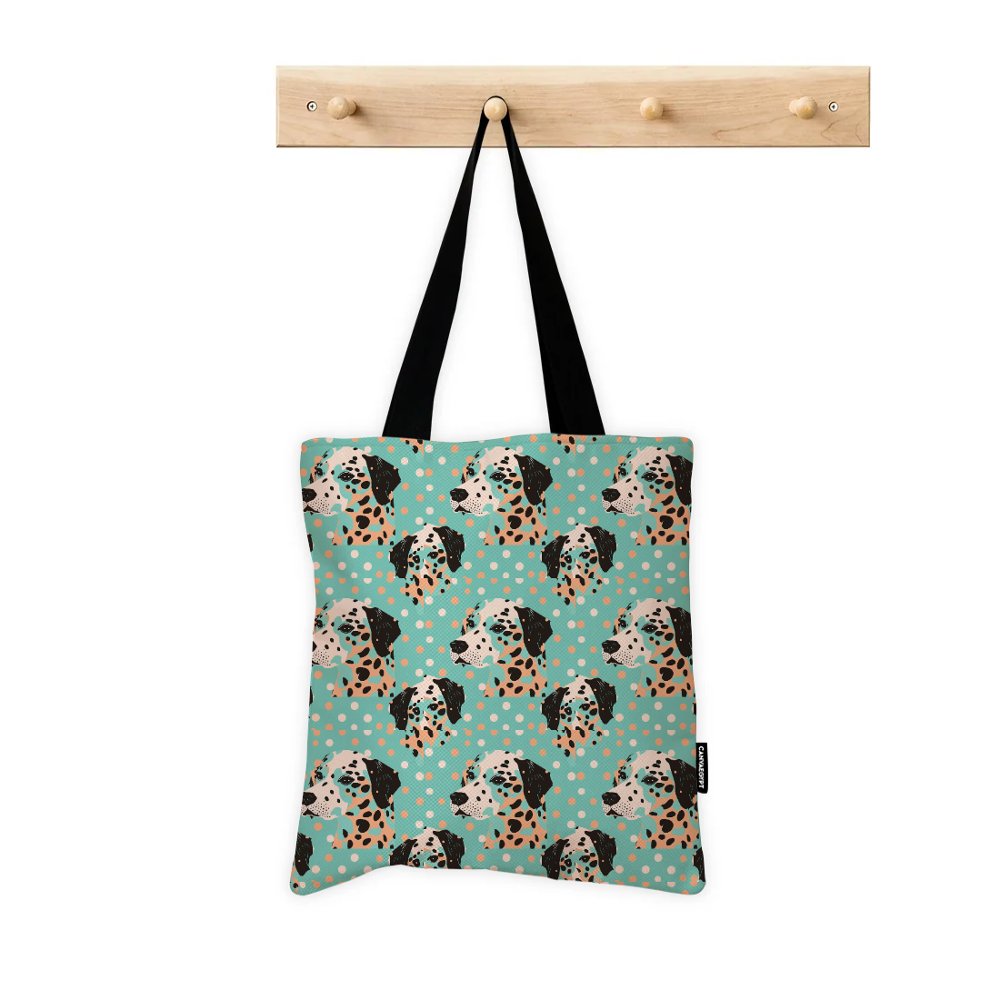 Dogts design printed on a bags — ECADRA