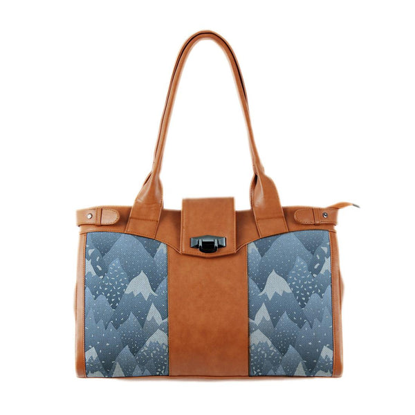 Double Handle Large Bag Blue Night - CANVAEGYPT