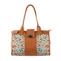 Double Handle Large Bag Colorful Ocean