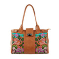 Double Handle Large Bag Flamingo