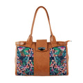 Double Handle Large Bag Night Garden